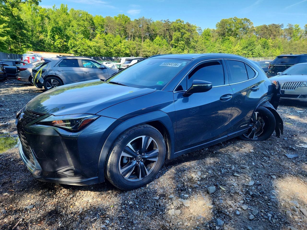 2022 Lexus UX 250h, VIN JTHX9JBH2N2058232 — Зад