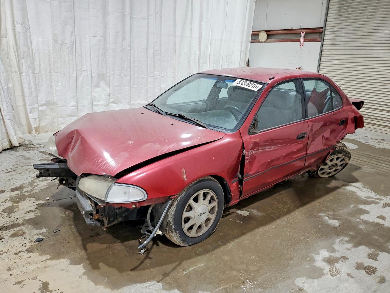 1997 Geo Prizm LSi, VIN 1Y1SK5286VZ442900 — Rear end