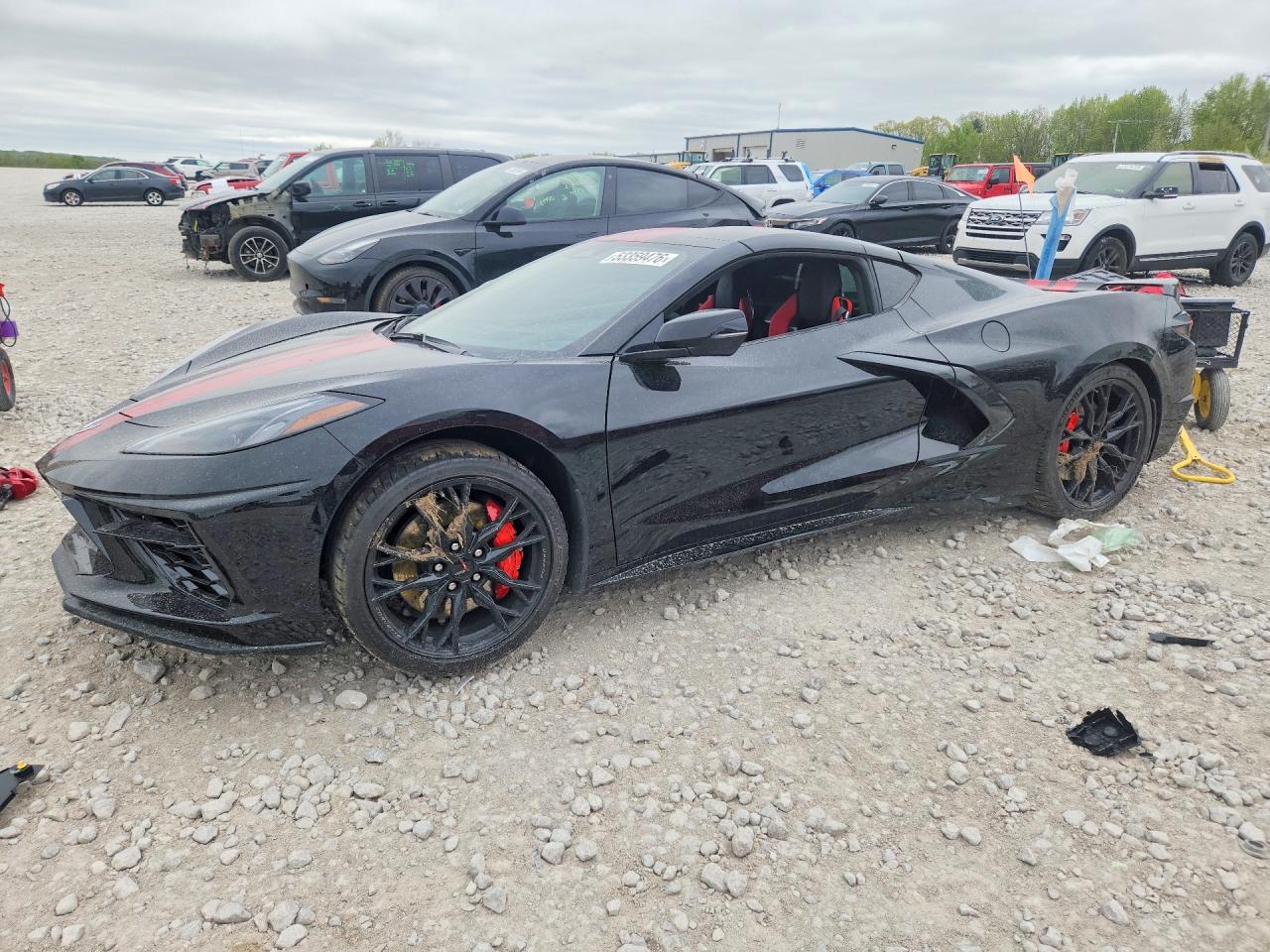 2024 Chevrolet Corvette 3LT, VIN 1G1YC2D43R5106888 — Rear end