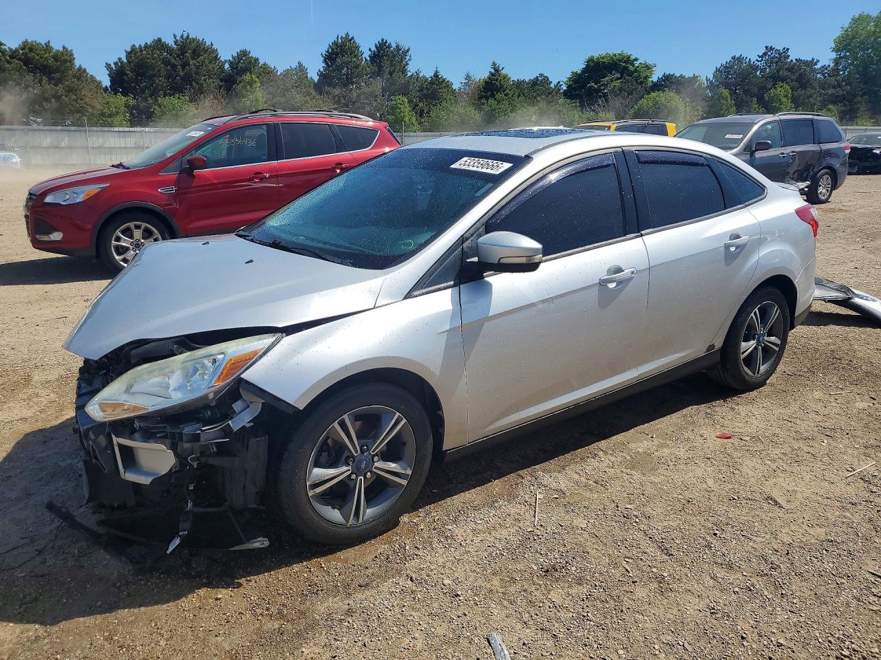 2012 Ford Focus SE, VIN 1FAHP3F29CL311802 — Front end