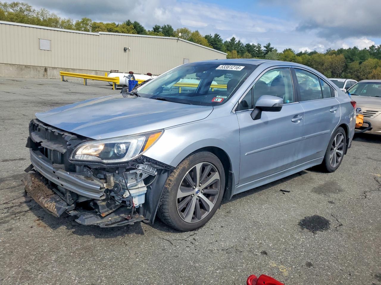 2017 Subaru Legacy Limited, VIN 4S3BNEN60H3028265 — Front end