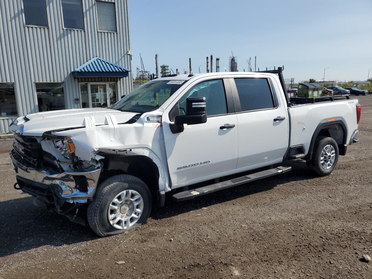 2022 GMC Sierra 2500HD Pro, VIN 1GT19LEY1NF297777 — Front end