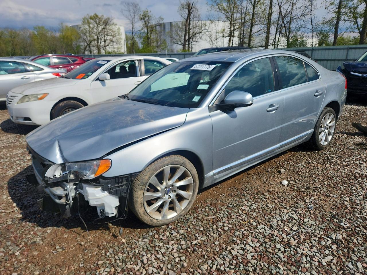 2012 Volvo S80 3.0L, VIN YV1902AH4C1155649 — Перед