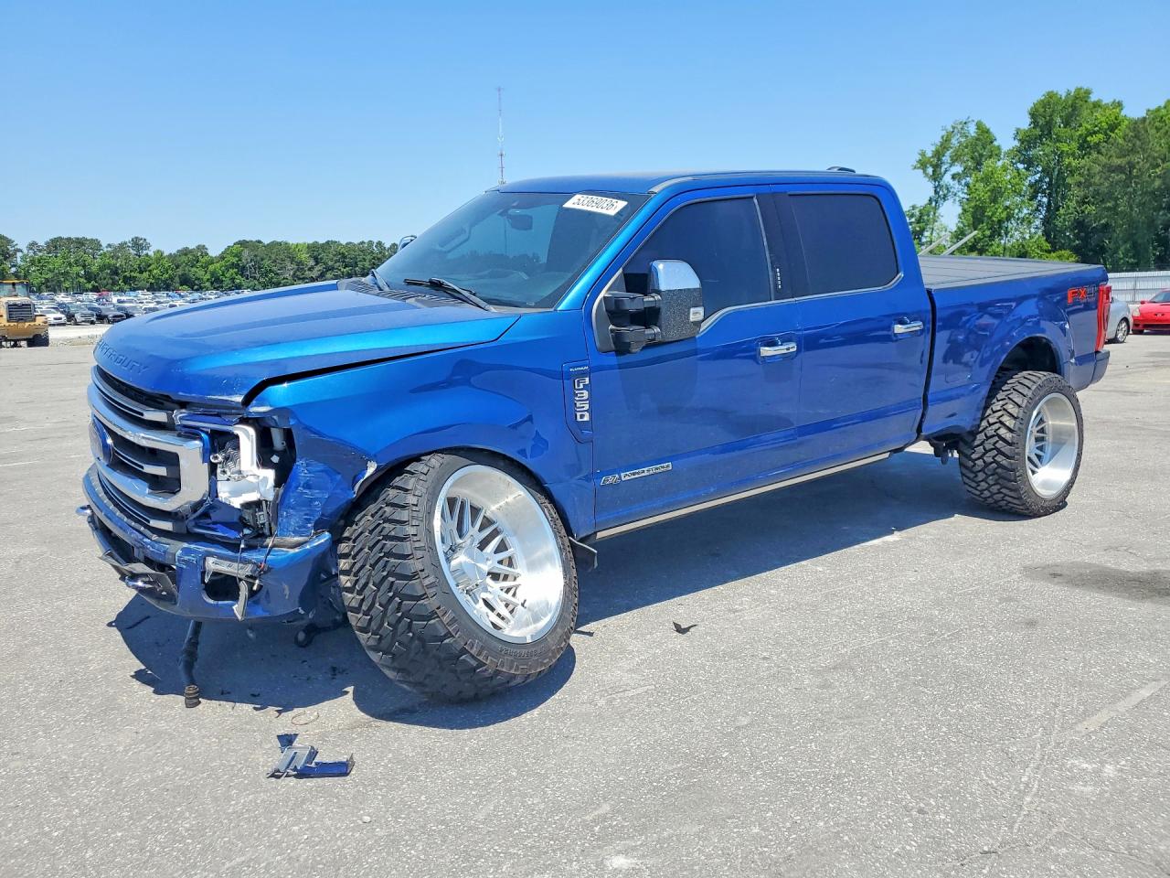2022 Ford F-350 XL, VIN 1FT8W3BT1NEE18121 — Undercarriage