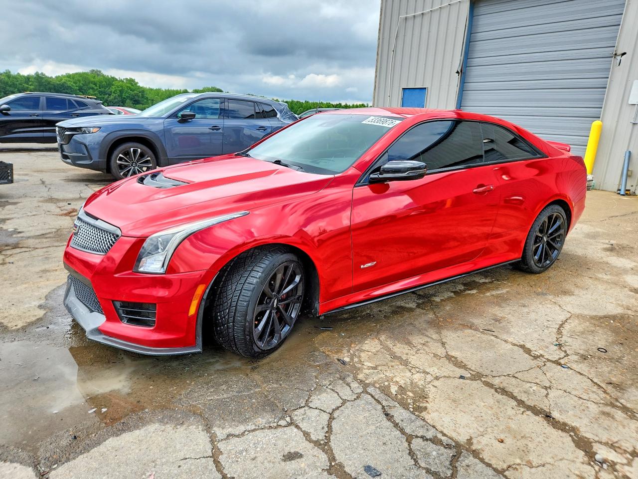 2019 Cadillac ATS-V, VIN 1G6AL1RY9K0119326 — Мелкие вмятины и царапины