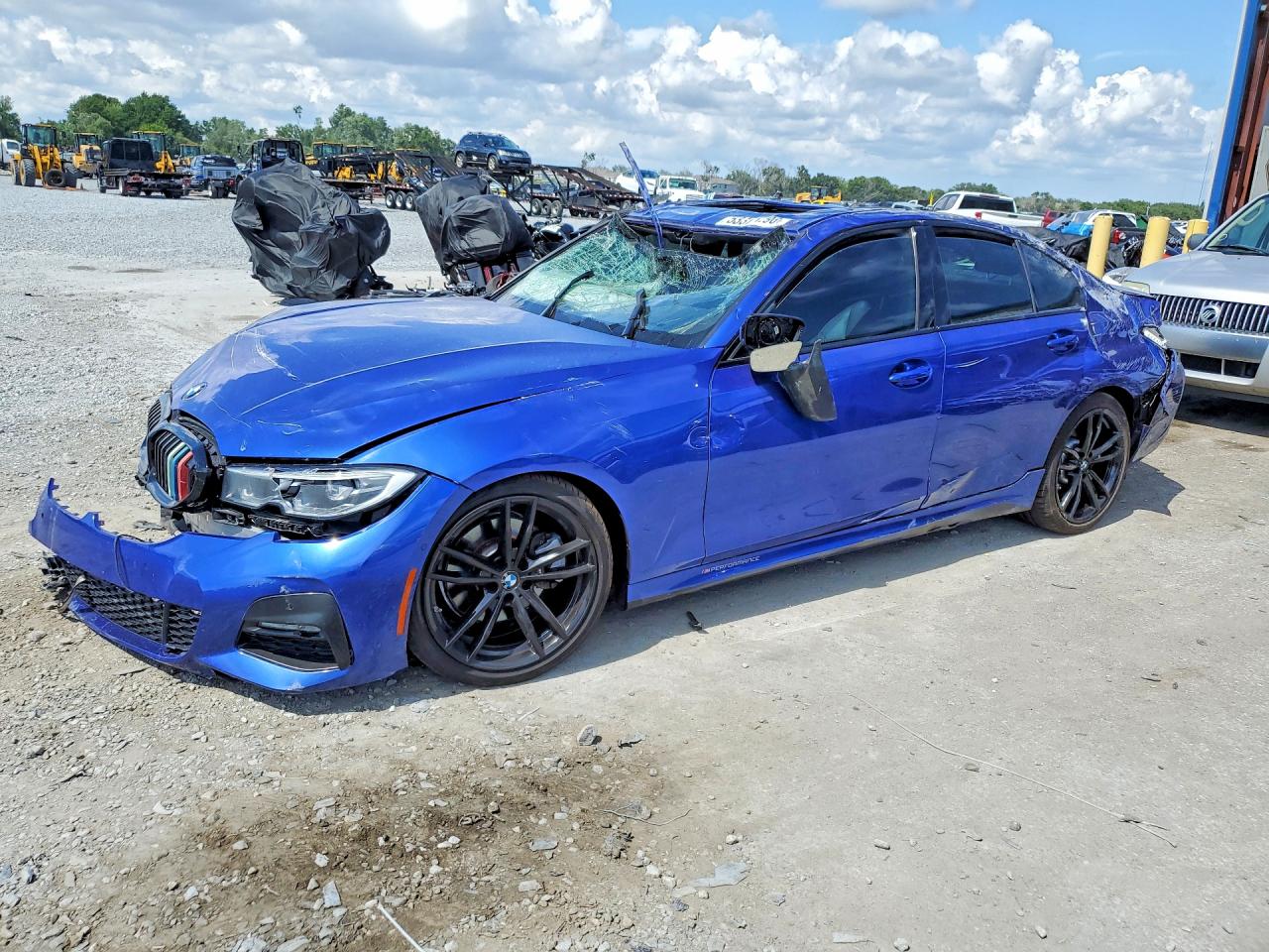 2021 BMW 3 Series 330i, VIN 3MW5R1J06M8C05346 — Rollover