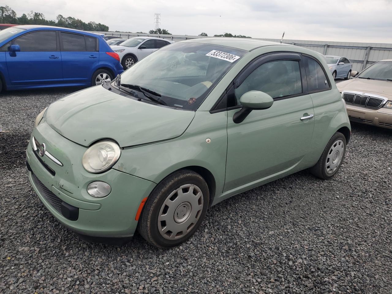 2014 FIAT 500 Pop, VIN 3C3CFFAR0ET169770 — Front end