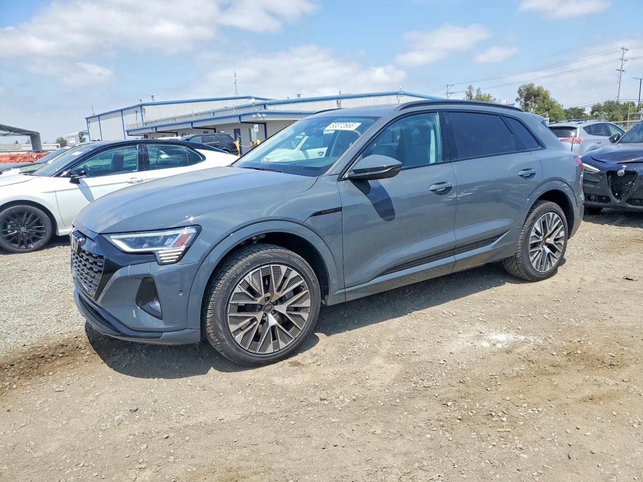 2024 Audi Q8 e-tron Prestige, VIN WA16ABGE8RB021078 — Зад