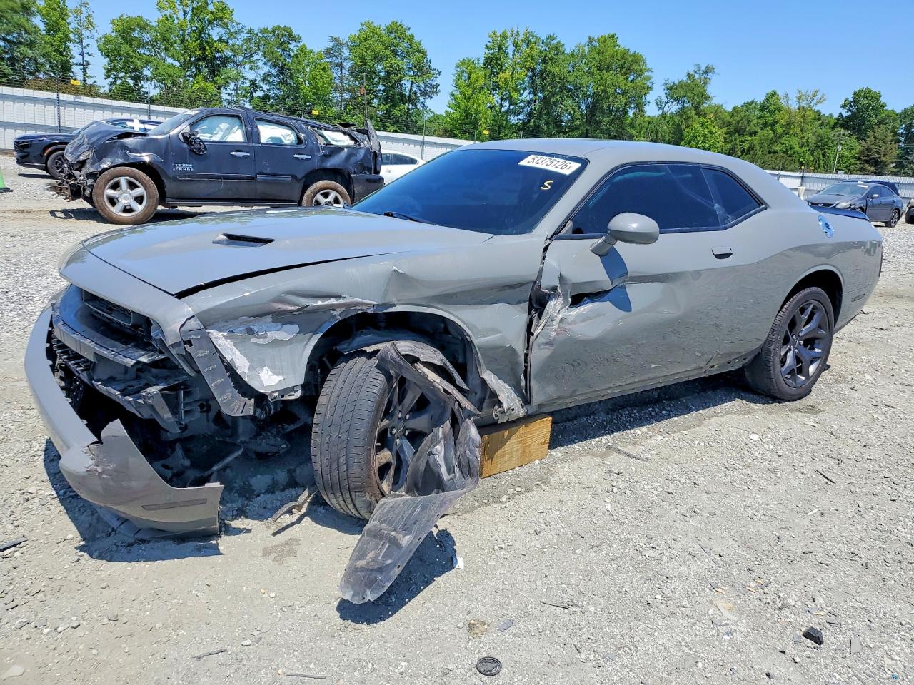 2023 Dodge Challenger SXT, VIN 2C3CDZAG4PH601990 — Front end
