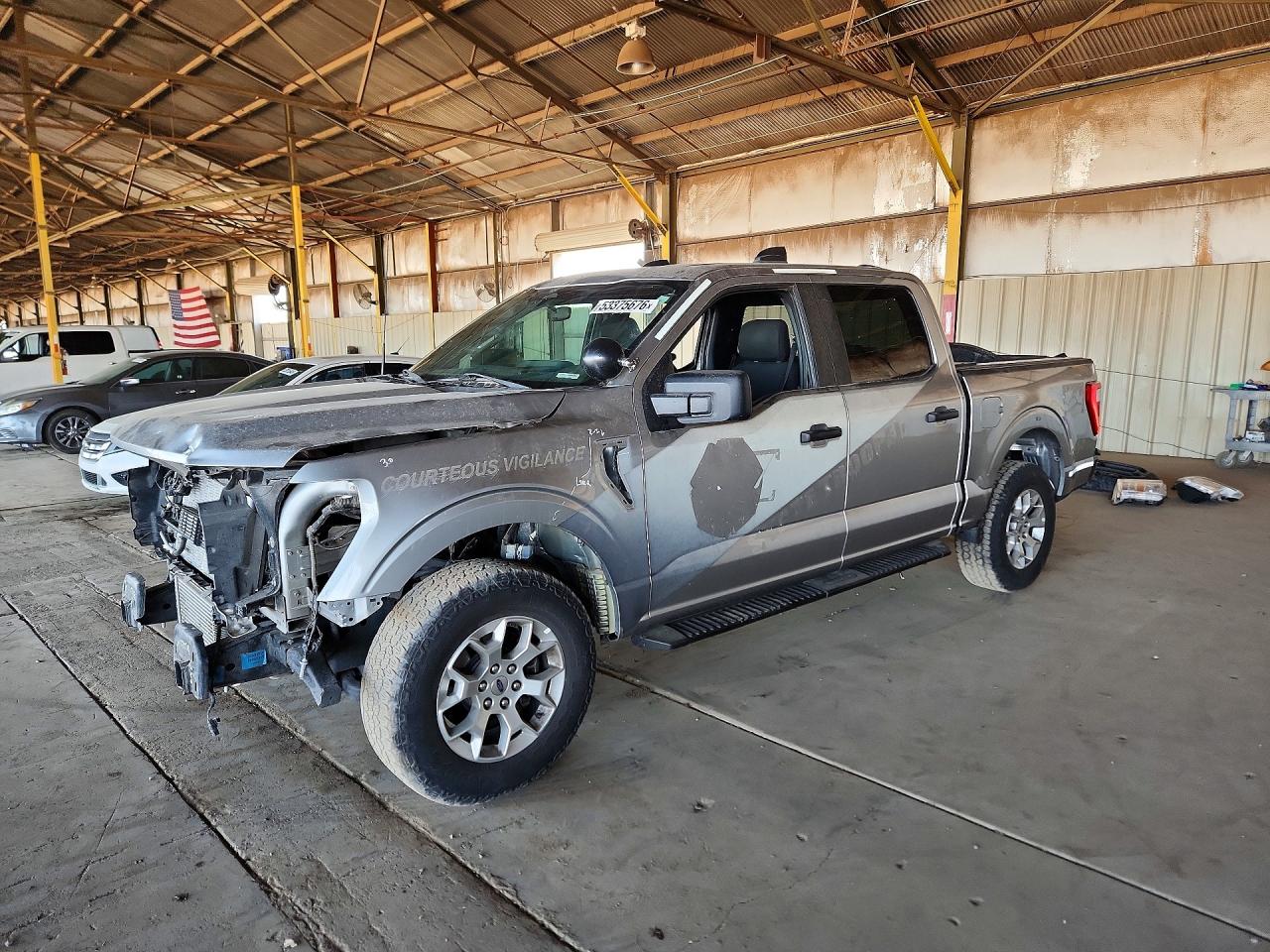 2022 Ford F-150 Police Responder XL, VIN 1FTFW1P8XNKE09757 — Front end