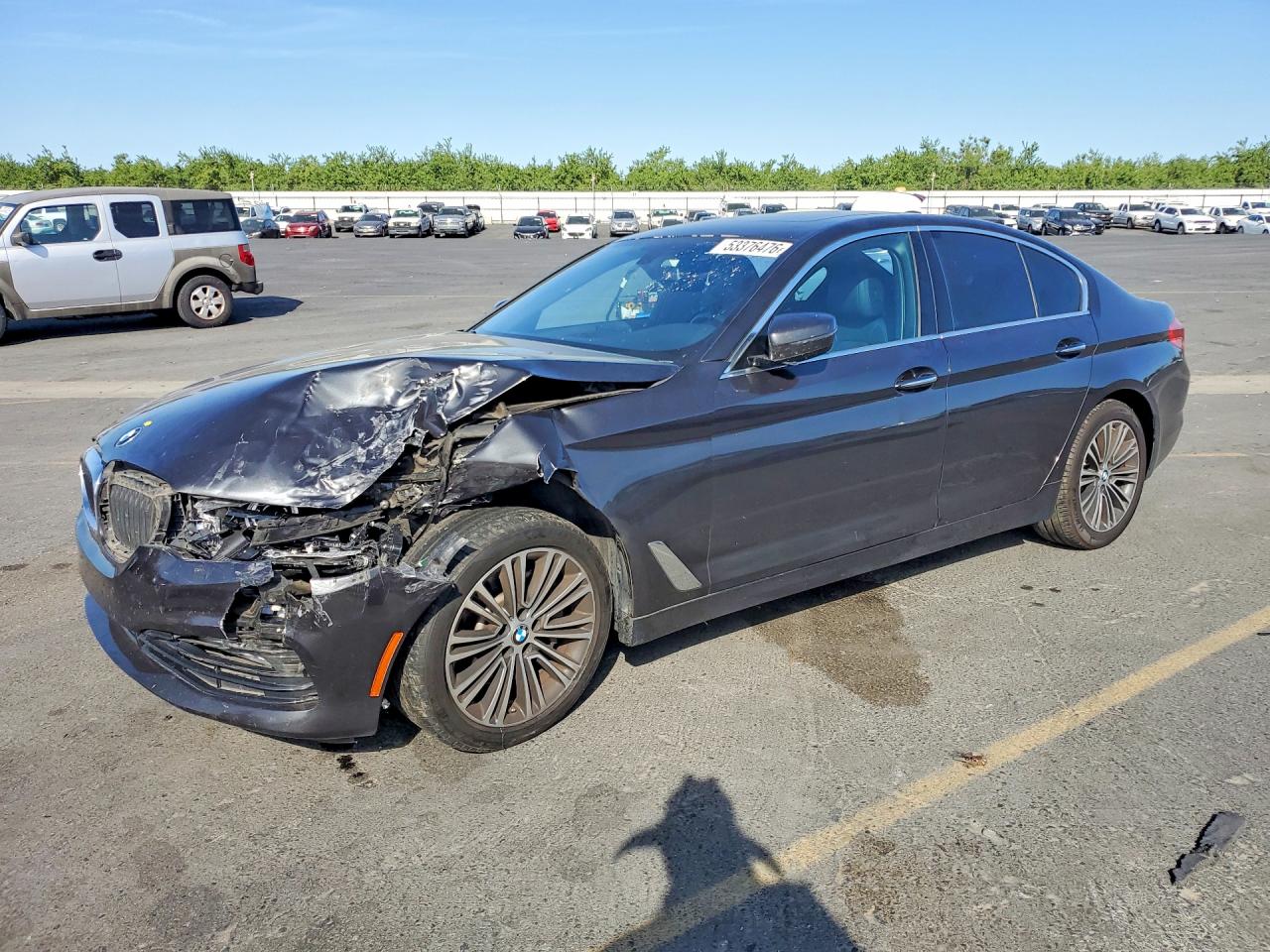 2018 BMW 5 Series 540i, VIN WBAJE5C58JWA95903 — Front end