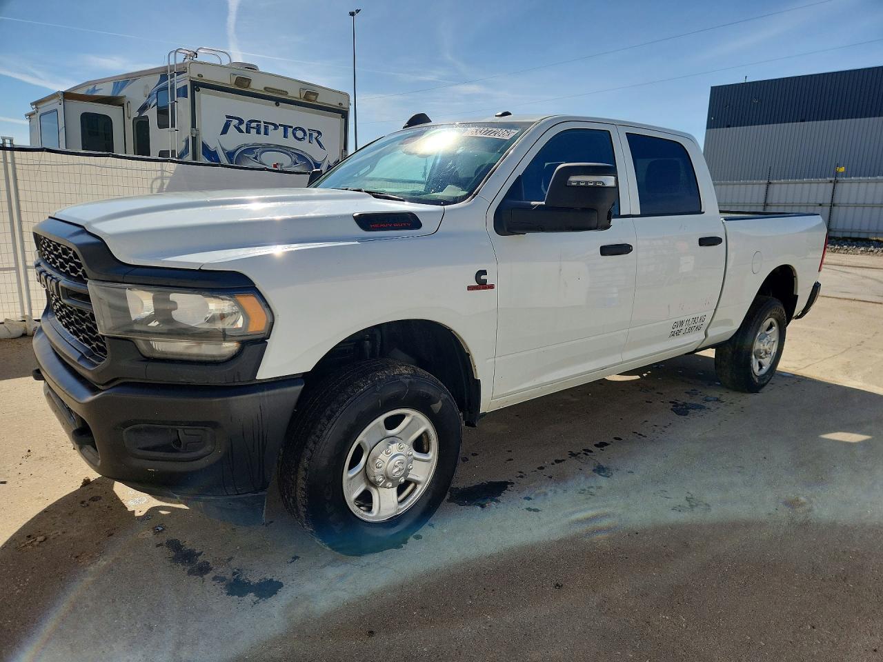 2023 Ram 3500 Tradesman, VIN 3C63R3CLXPG581272 — Зад