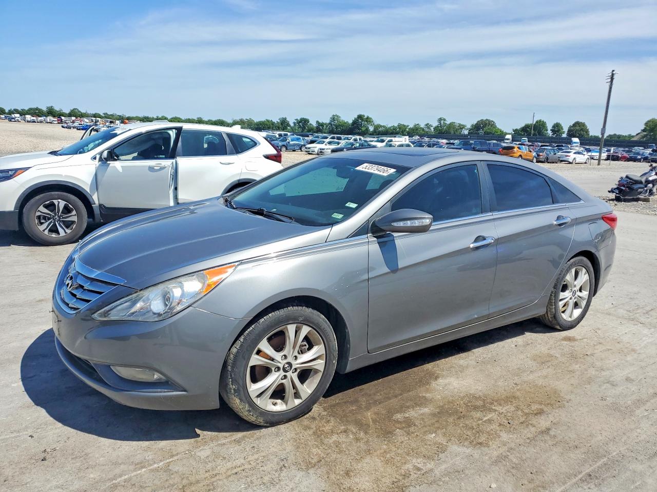 2013 Hyundai Sonata Limited w/Wine Int, VIN 5NPEC4AC1DH774585 — Prior damage history