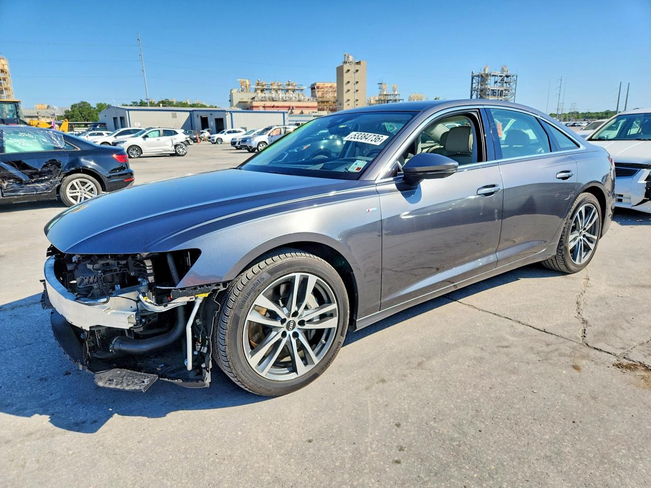 2022 Audi A6 Prestige, VIN WAUM2BF20NN022426 — Front end