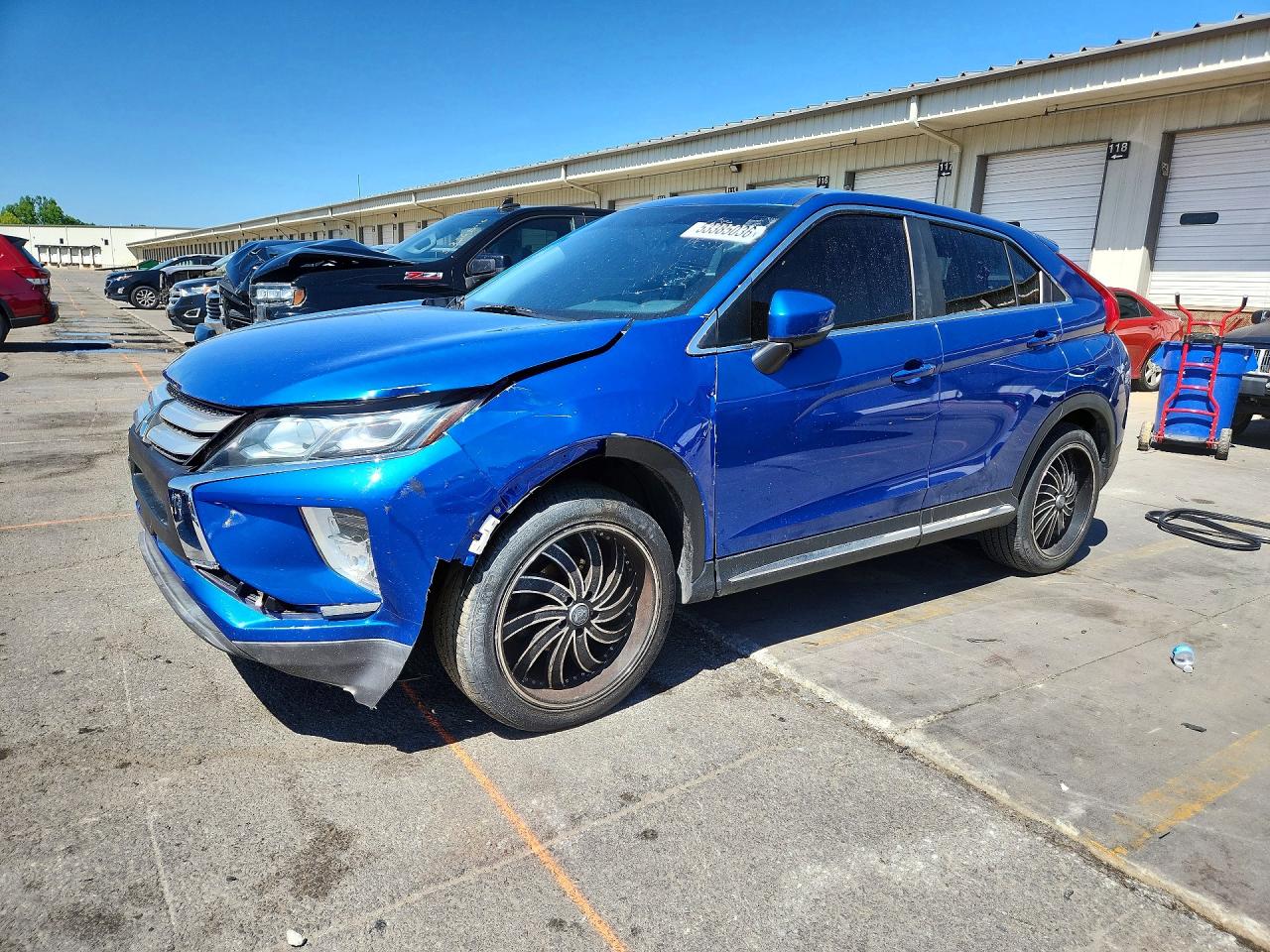 2018 Mitsubishi Eclipse Cross ES, VIN JA4AT3AA8JZ049765 — Front end