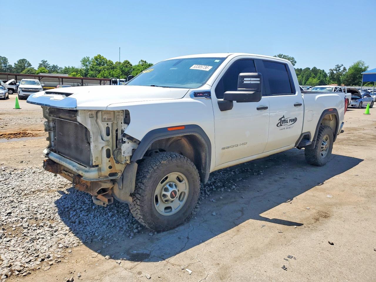2020 GMC Sierra 2500HD, VIN 1GT48LE78LF158783 — Front end