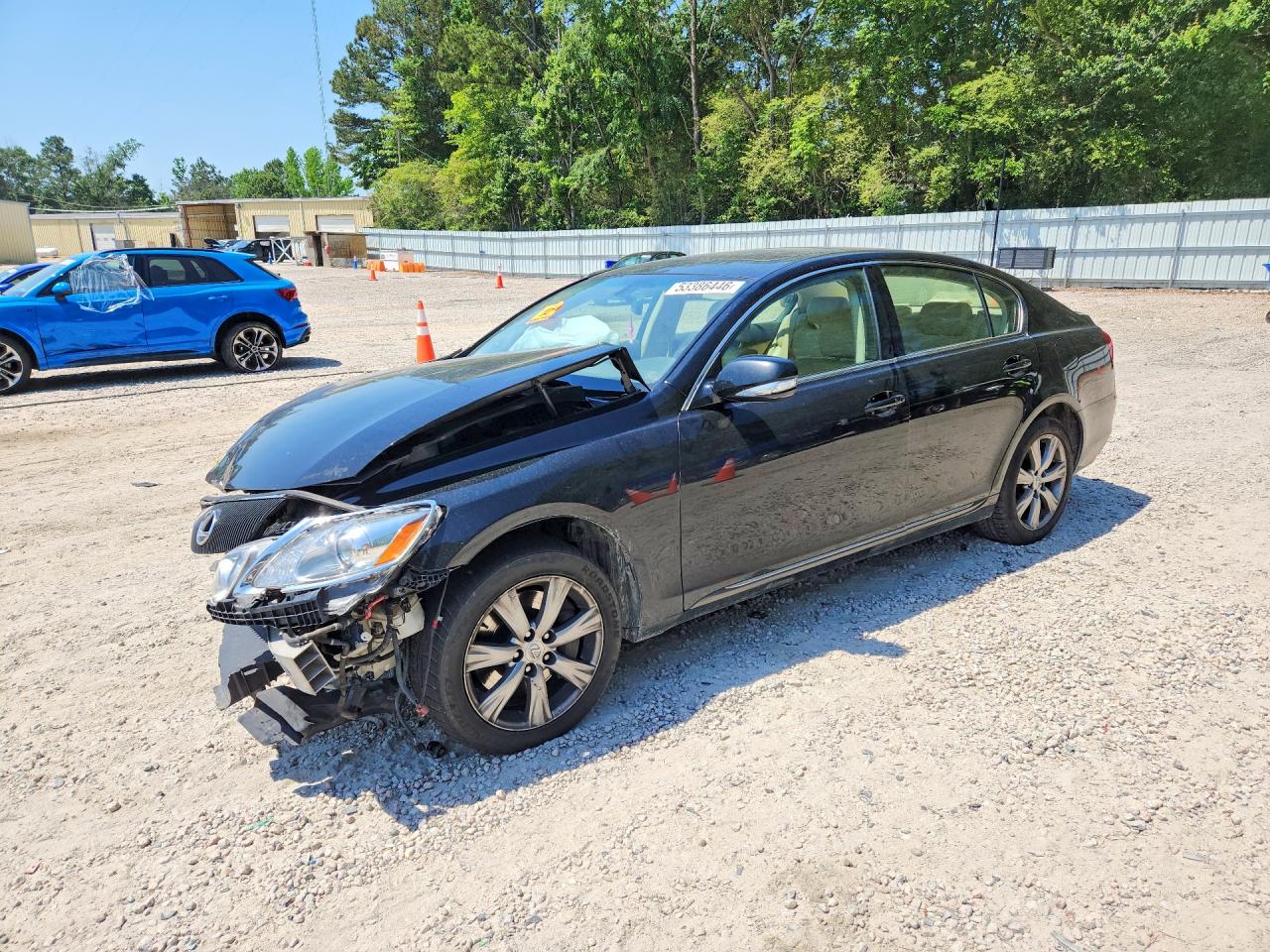 2011 Lexus GS 350, VIN JTHCE1KS9B0030893 — Перед