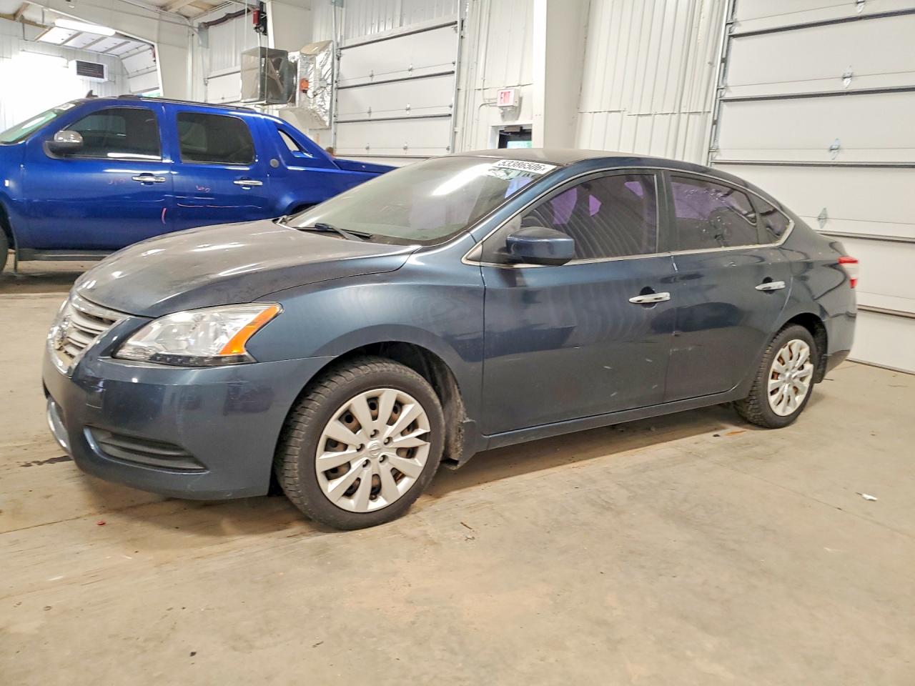2013 Nissan Sentra SV, VIN 3N1AB7AP3DL560187 — Град