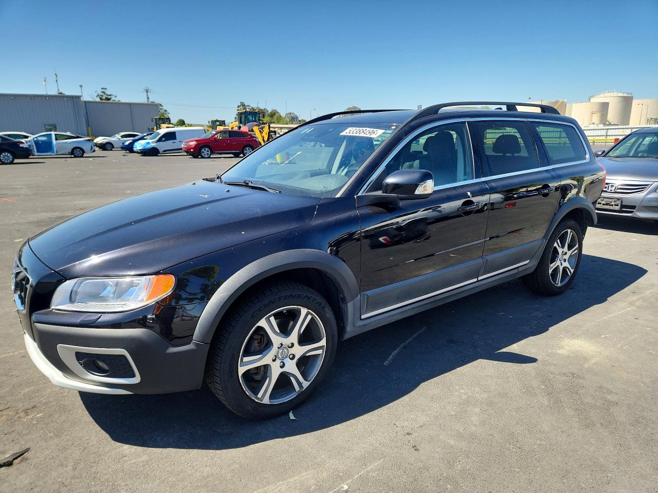2012 Volvo XC70 T6, VIN YV4902BZ2C1123180 — Rear end