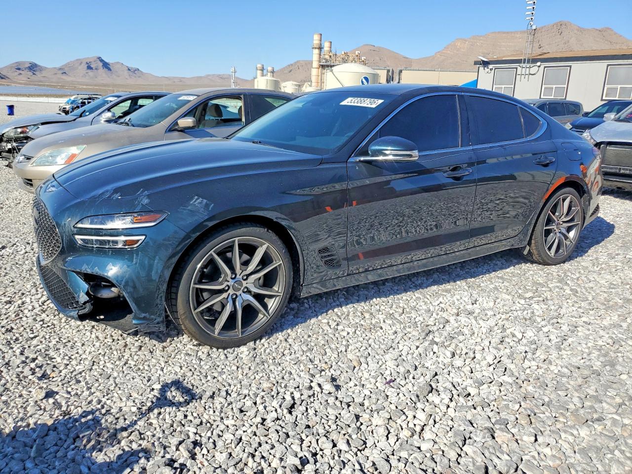 2023 Genesis G70 2.0T, VIN KMTG34TA2PU123644 — Front end