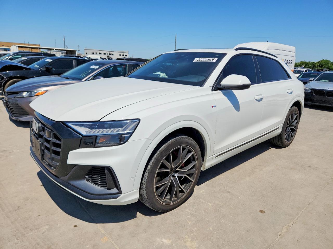 2023 Audi Q8 Premium Plus, VIN WA1EVBF14PD023894 — Front end