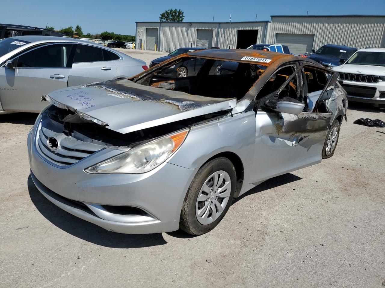 2011 Hyundai Sonata GLS, VIN 5NPEB4AC1BH063159 — Auction photo