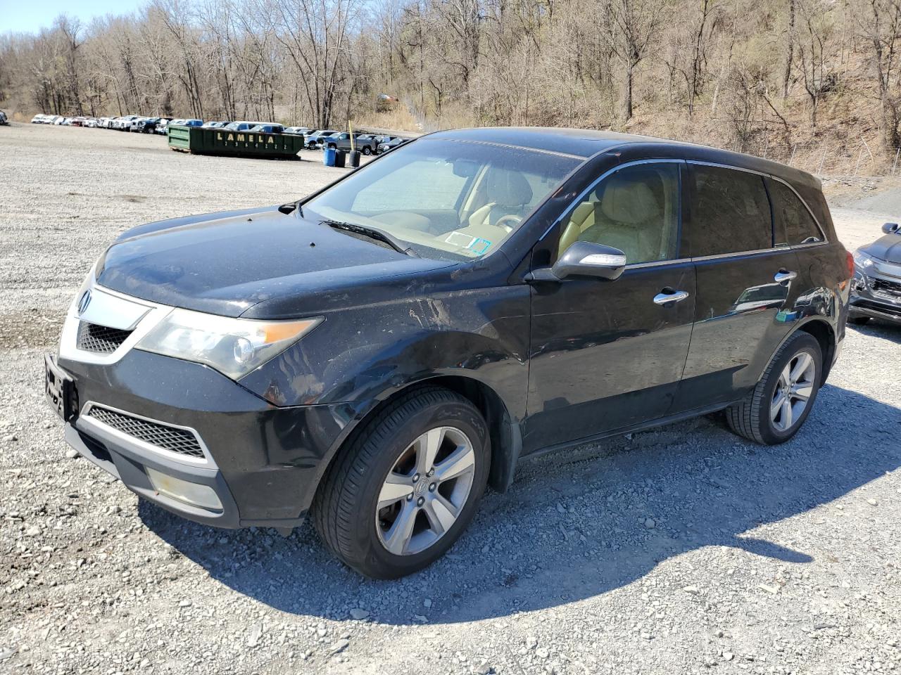 2012 Acura MDX Technology, VIN 2HNYD2H36CH516844 — Minor dents and scratches