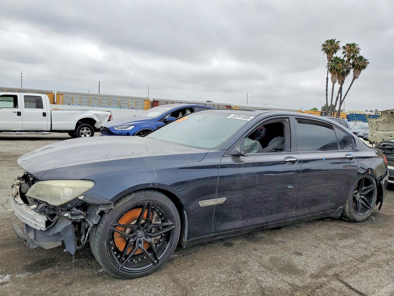 2011 BMW 7 Series 750Li, VIN WBAKB8C59BCY66125 — Front end