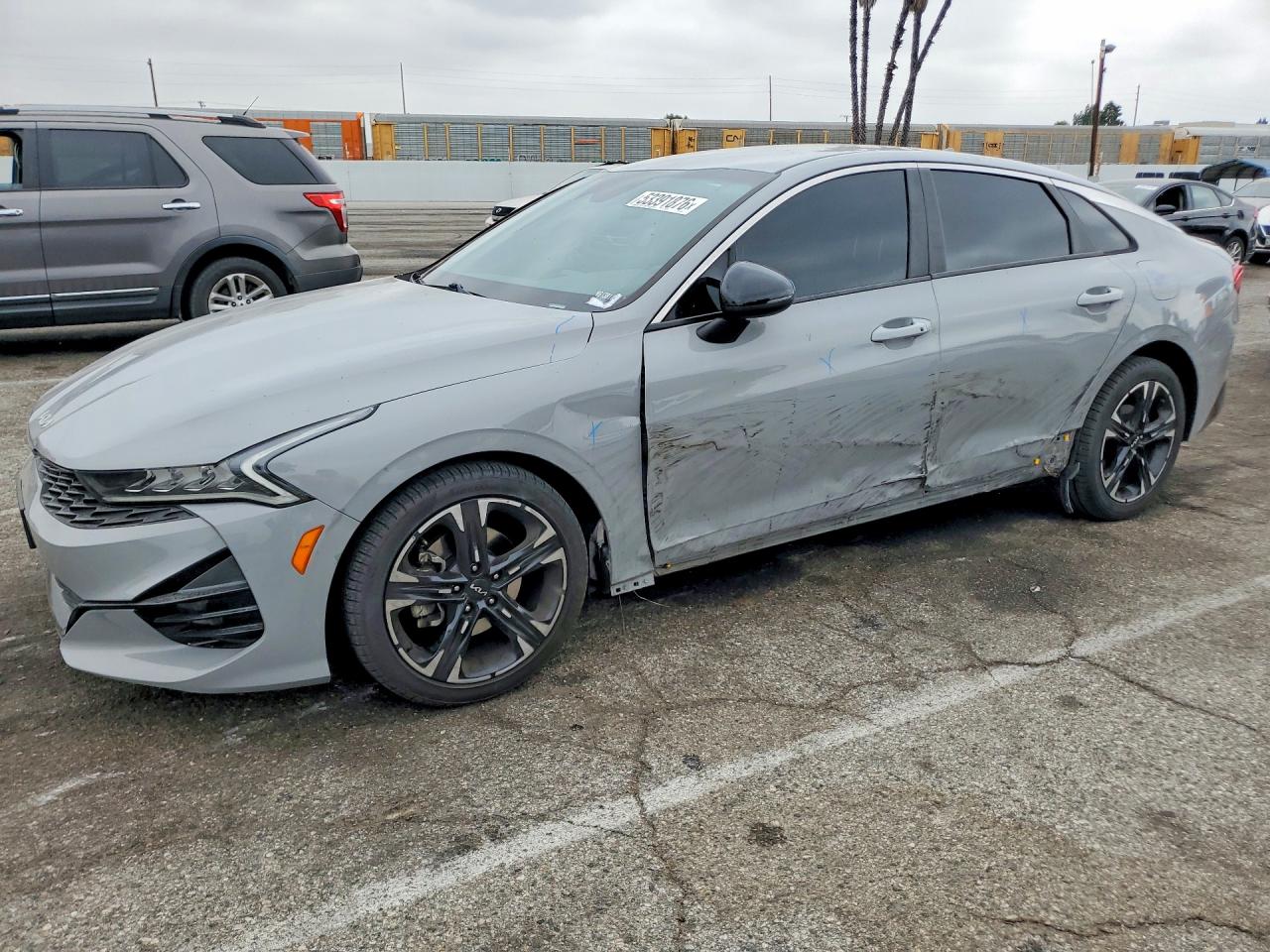 2022 Kia K5 GT-Line, VIN 5XXG64J23NG138111 — Side