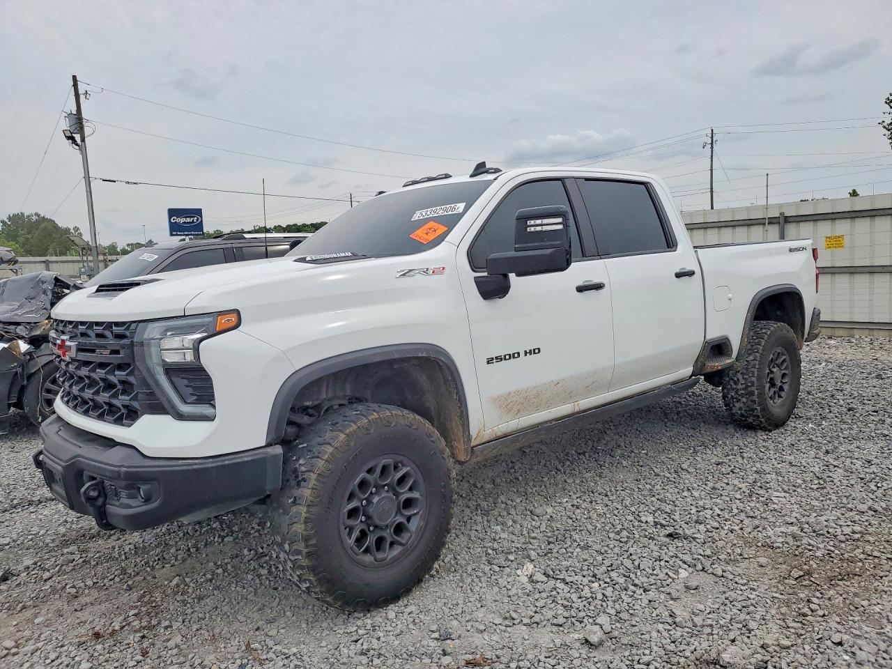 2024 Chevrolet Silverado 2500HD ZR2, VIN 1GC4YYEY4RF413637 — Biohazard / chemical