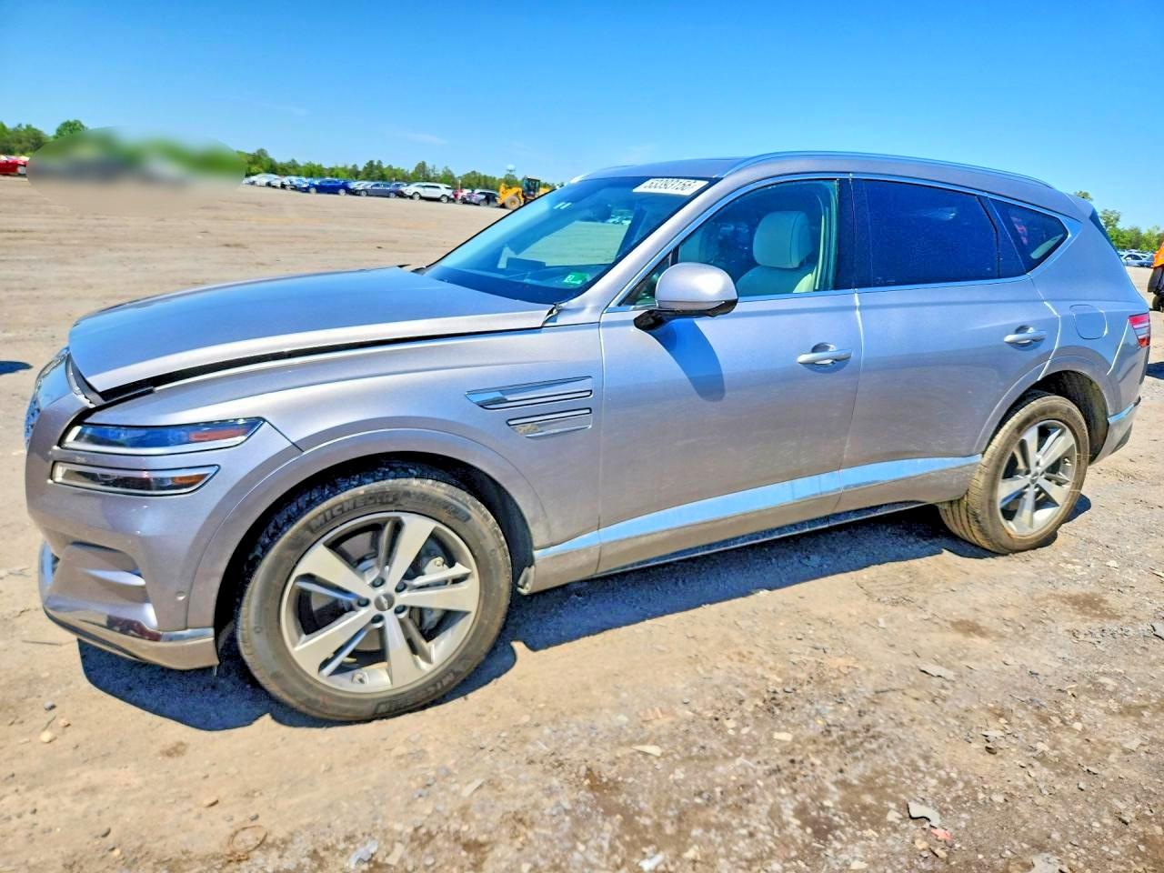 2022 Genesis GV80 Advanced Plus, VIN KMUHCESC8NU079588 — Front end