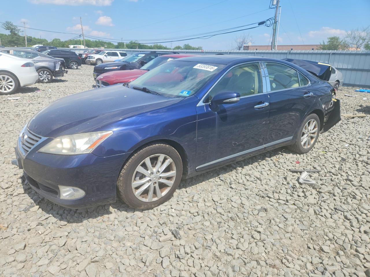 2012 Lexus ES 330, VIN JTHBK1EG4C2510874 — Зад