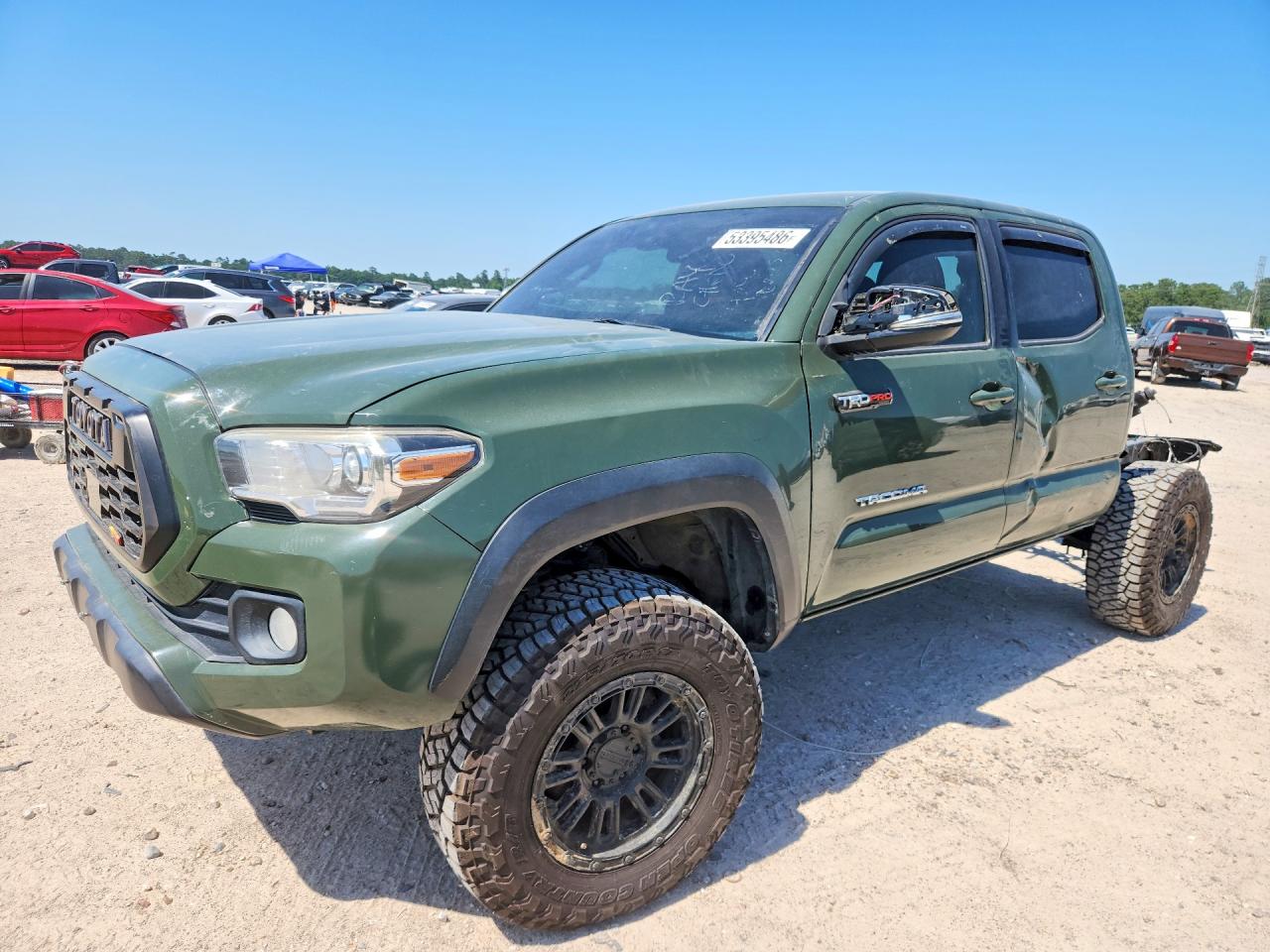 2021 Toyota Tacoma TRD Off Road, VIN 3TMCZ5AN4MM444916 — Minor dents and scratches