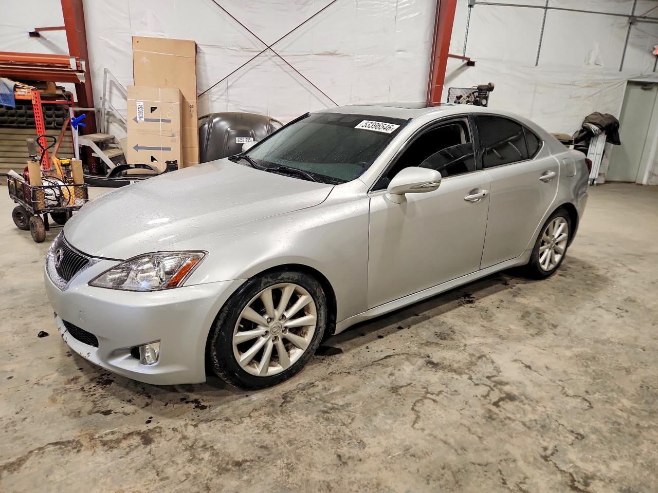 2009 Lexus IS 250, VIN JTHCK262795032471 — Undercarriage