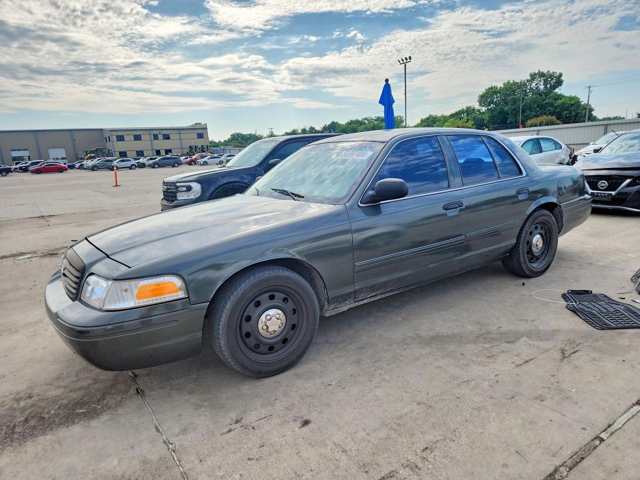 2009 Ford Police Interceptor, VIN 2FAHP71V69X141192 — Front end