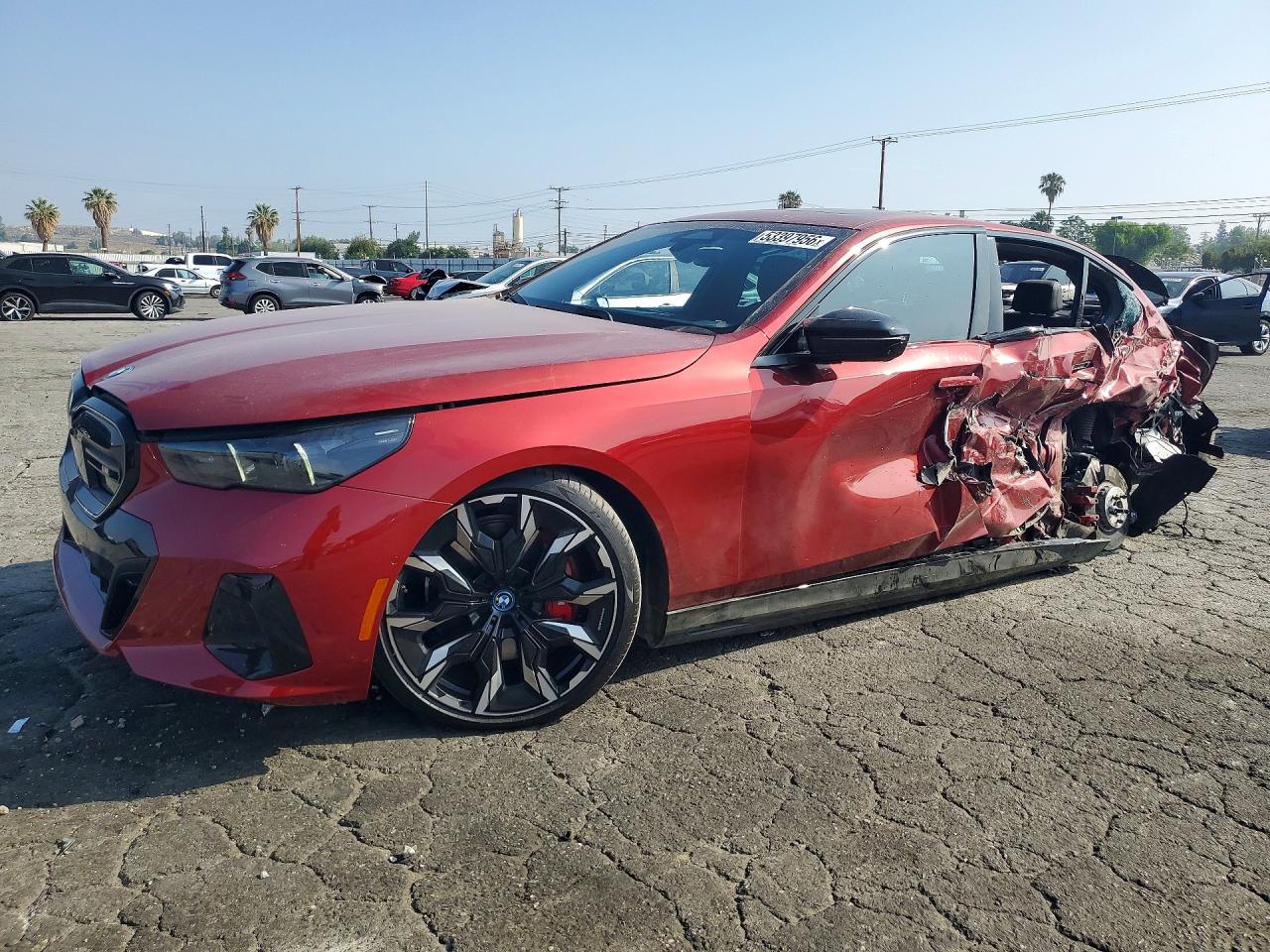 2025 BMW i5 M60, VIN WBY43FK05SCT20391 — Rear end