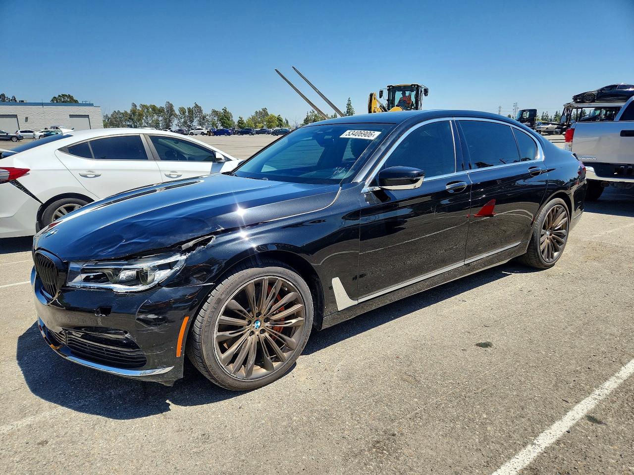 2016 BMW 7 Series 750i, VIN WBA7F0C59GGM20875 — Side