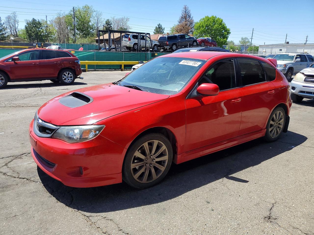 2010 Subaru WRX WRX, VIN JF1GH7G61AG803733 — Front end