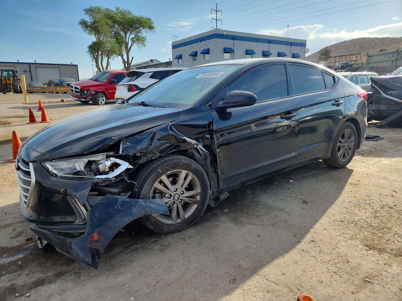 2018 Hyundai Elantra Value Edition, VIN 5NPD84LF4JH361057 — Front end