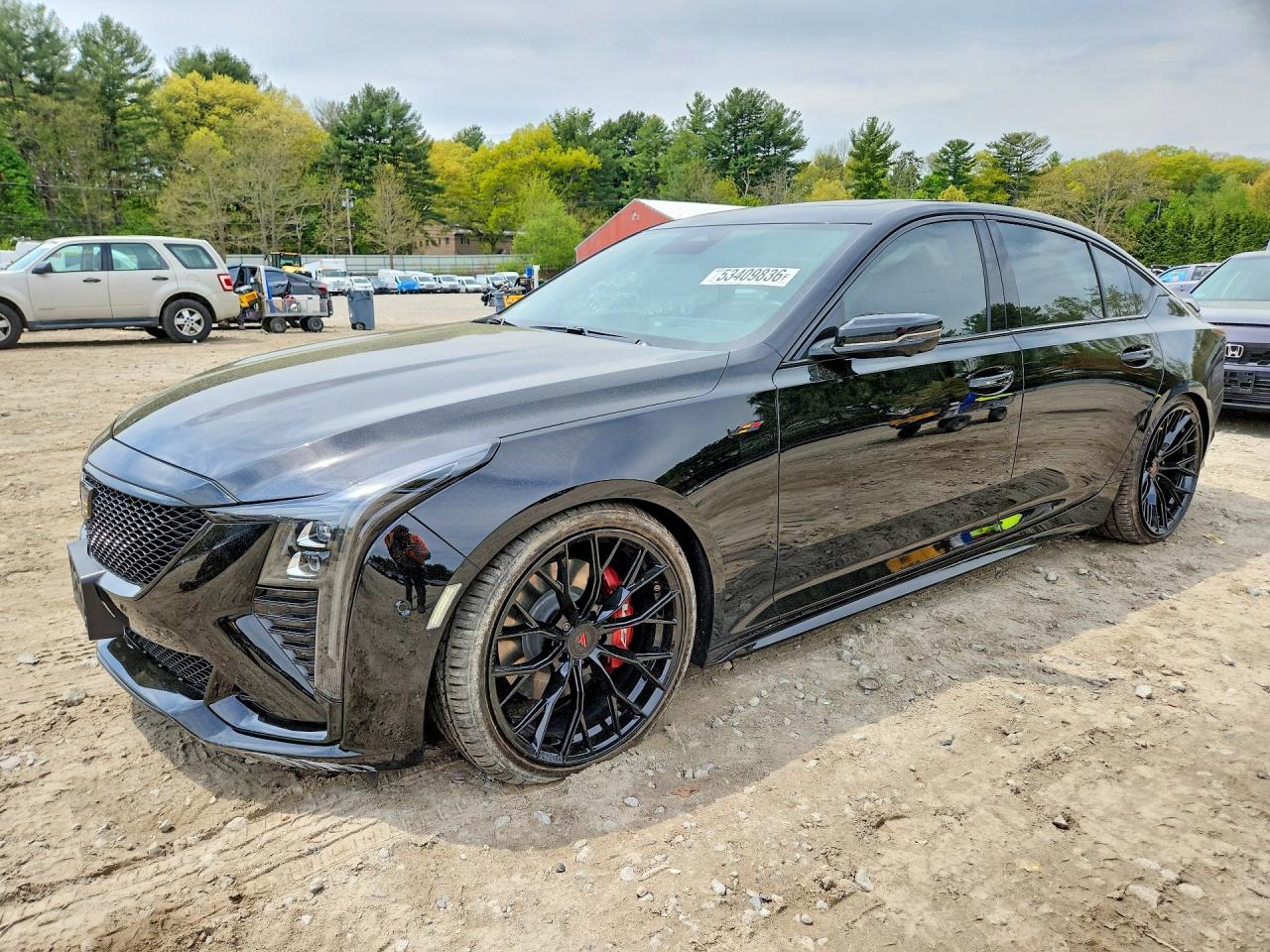 2025 Cadillac CT5-V, VIN 1G6DV5RW7S0112632 — Side