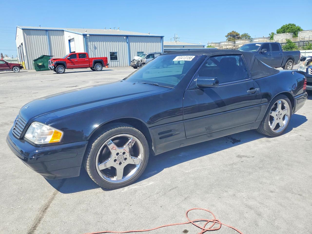 1997 Mercedes-Benz SL 500, VIN WDBFA76F3VF151039 — Front end