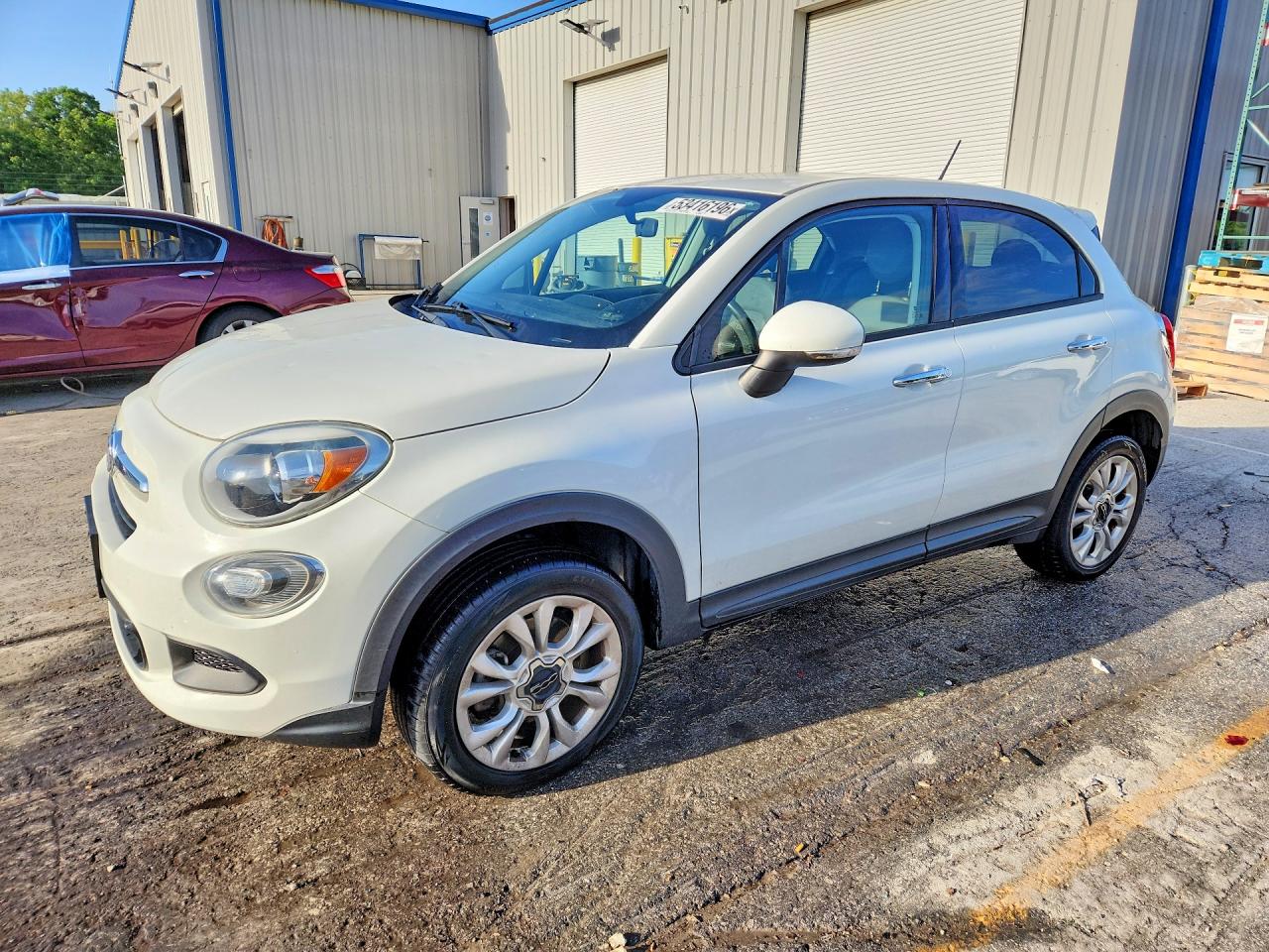 2016 FIAT 500X Easy, VIN ZFBCFYBT0GP333463 — Hail