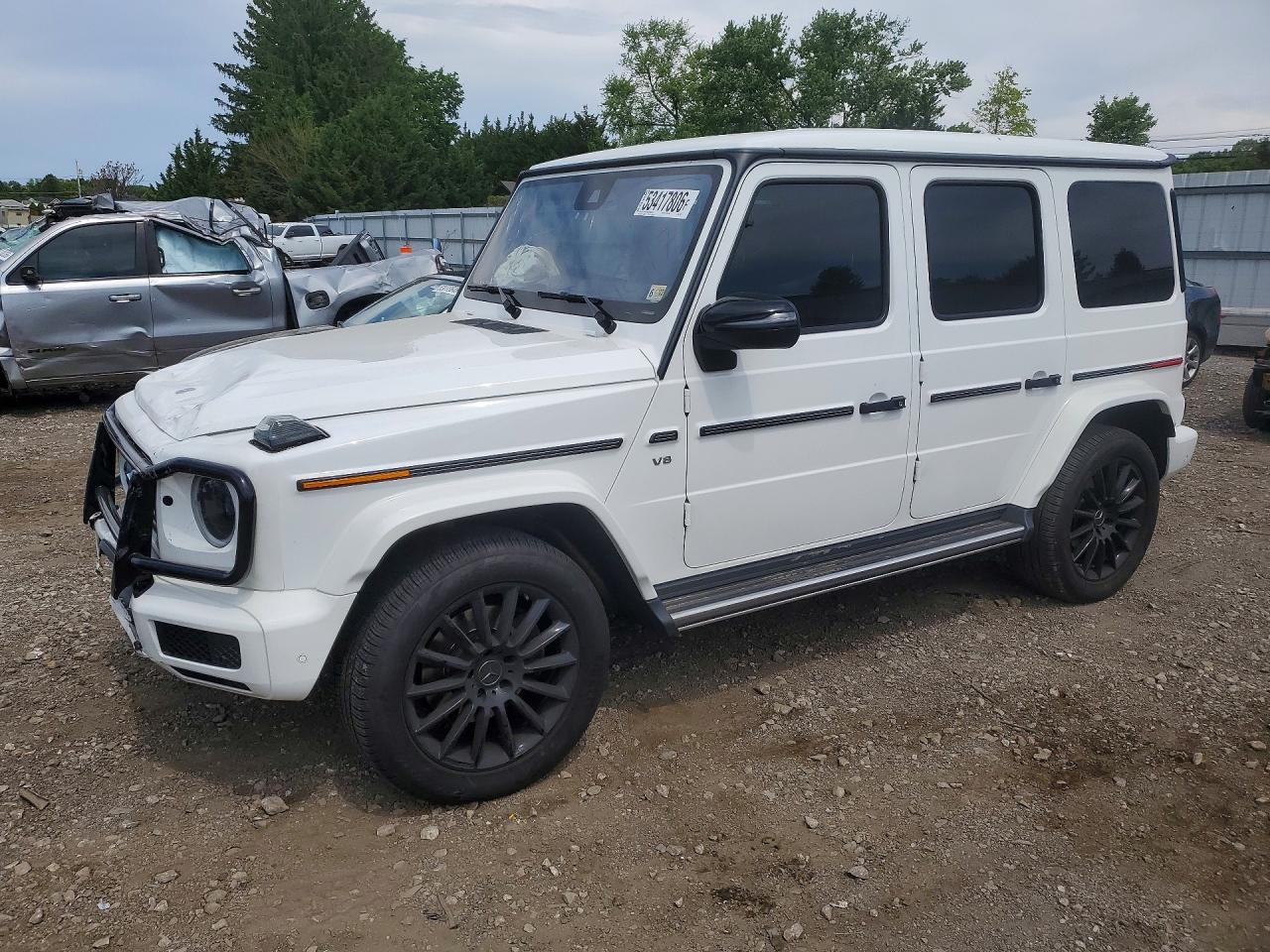 2021 Mercedes-Benz G 550, VIN W1NYC6BJ3MX400773 — Front end