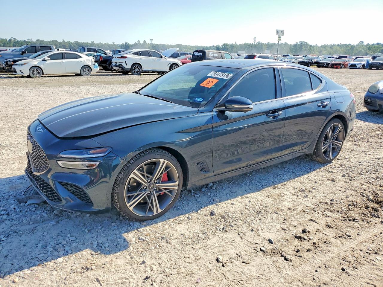 2024 Genesis G70 Sport Advanced, VIN KMTG54SEXRU136224 — Front end
