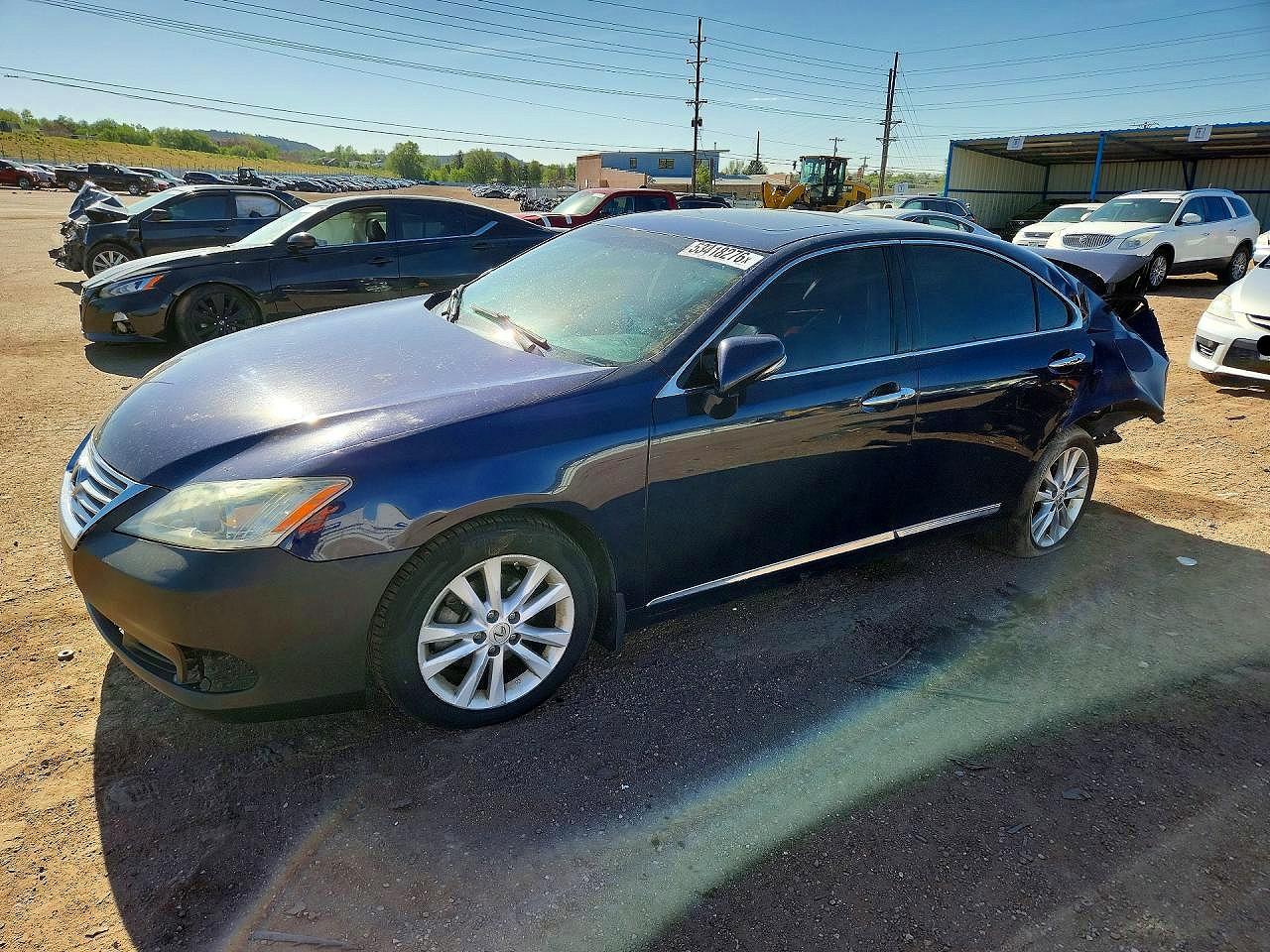 2012 Lexus ES 330, VIN JTHBK1EG9C2493229 — Rear end