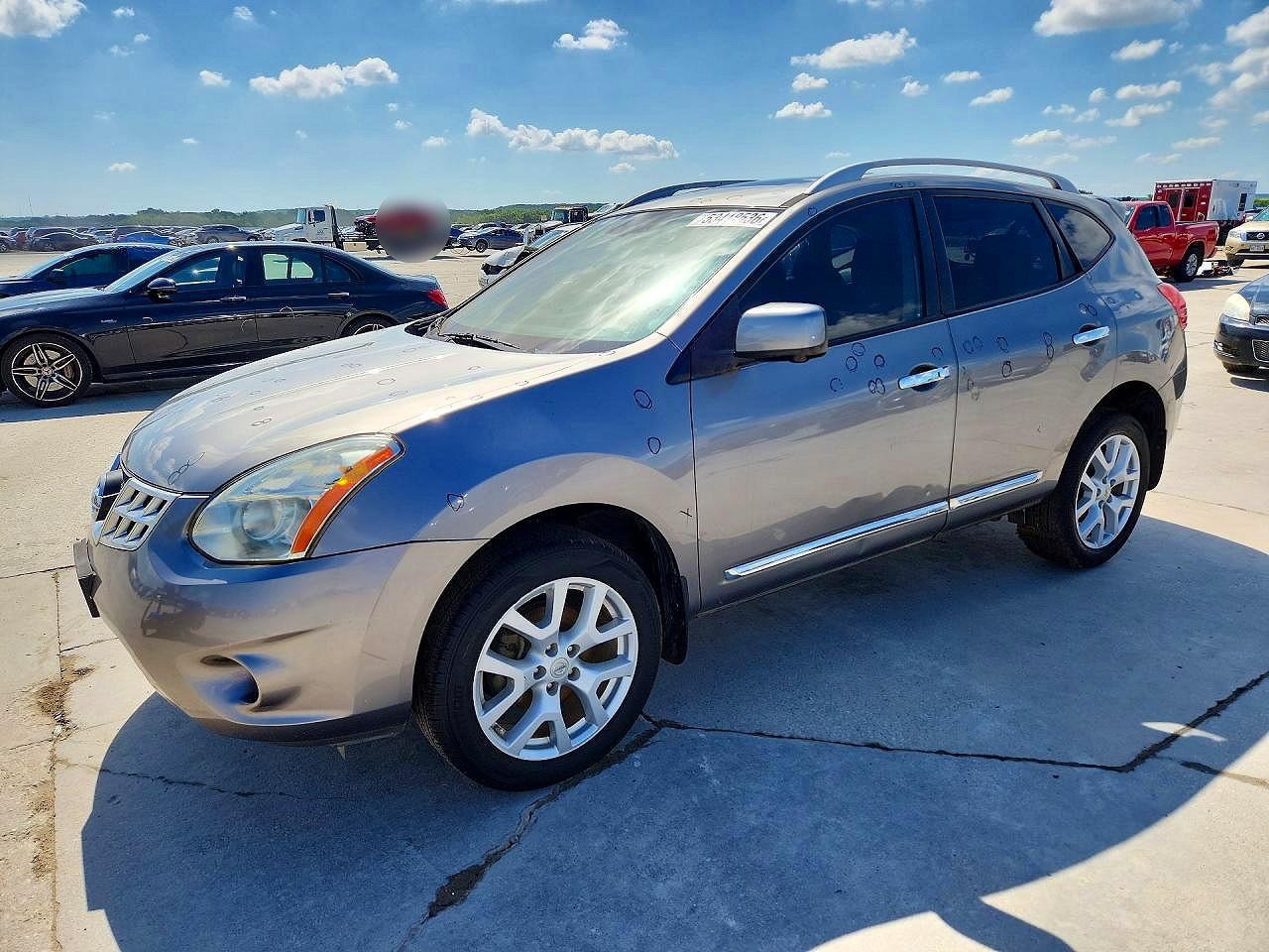 2013 Nissan Rogue SL, VIN JN8AS5MTXDW538194 — Hail