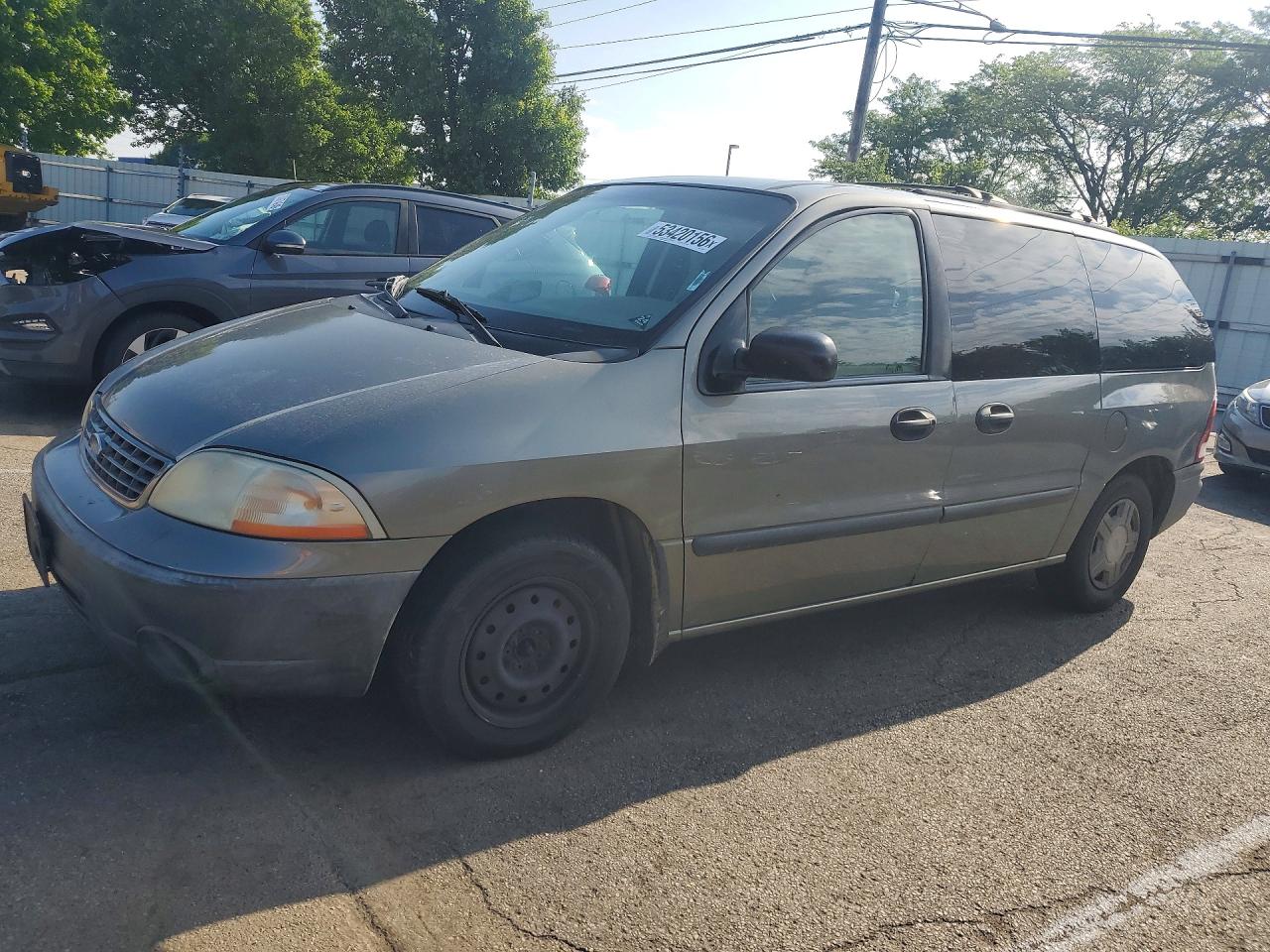 2001 Ford Windstar LX, VIN 2FMZA51411BB57924 — Side