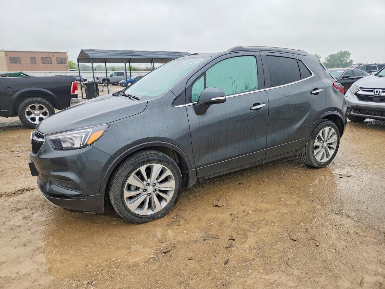2018 Buick Encore Preferred, VIN KL4CJASB9JB574465 — Roof
