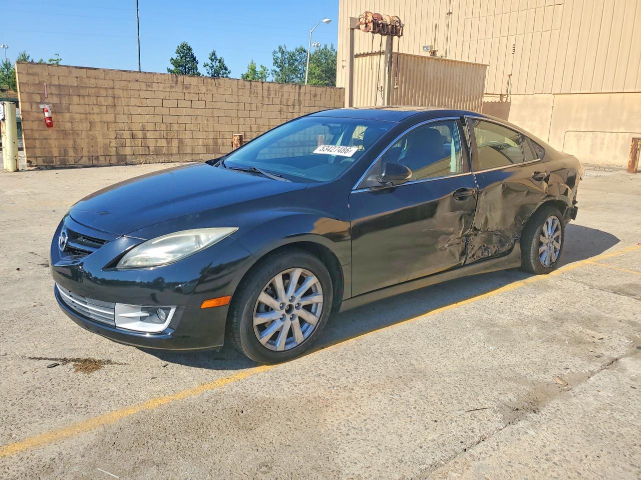 2012 Mazda 6 i Grand Touring, VIN 1YVHZ8CH8C5M09731 — Side
