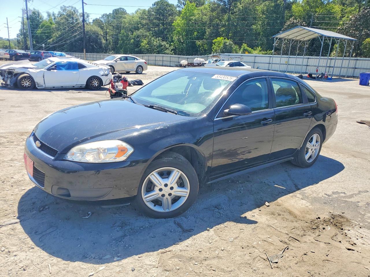 2016 Chevrolet Impala Police Police, VIN 2G1WD5E37G1113448 — Side